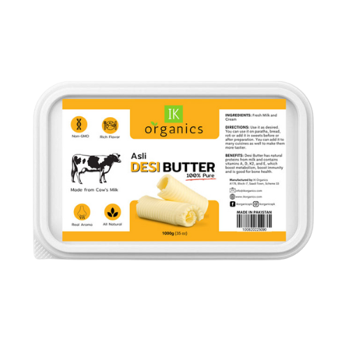 Pure Organic Desi Butter (Makhan)