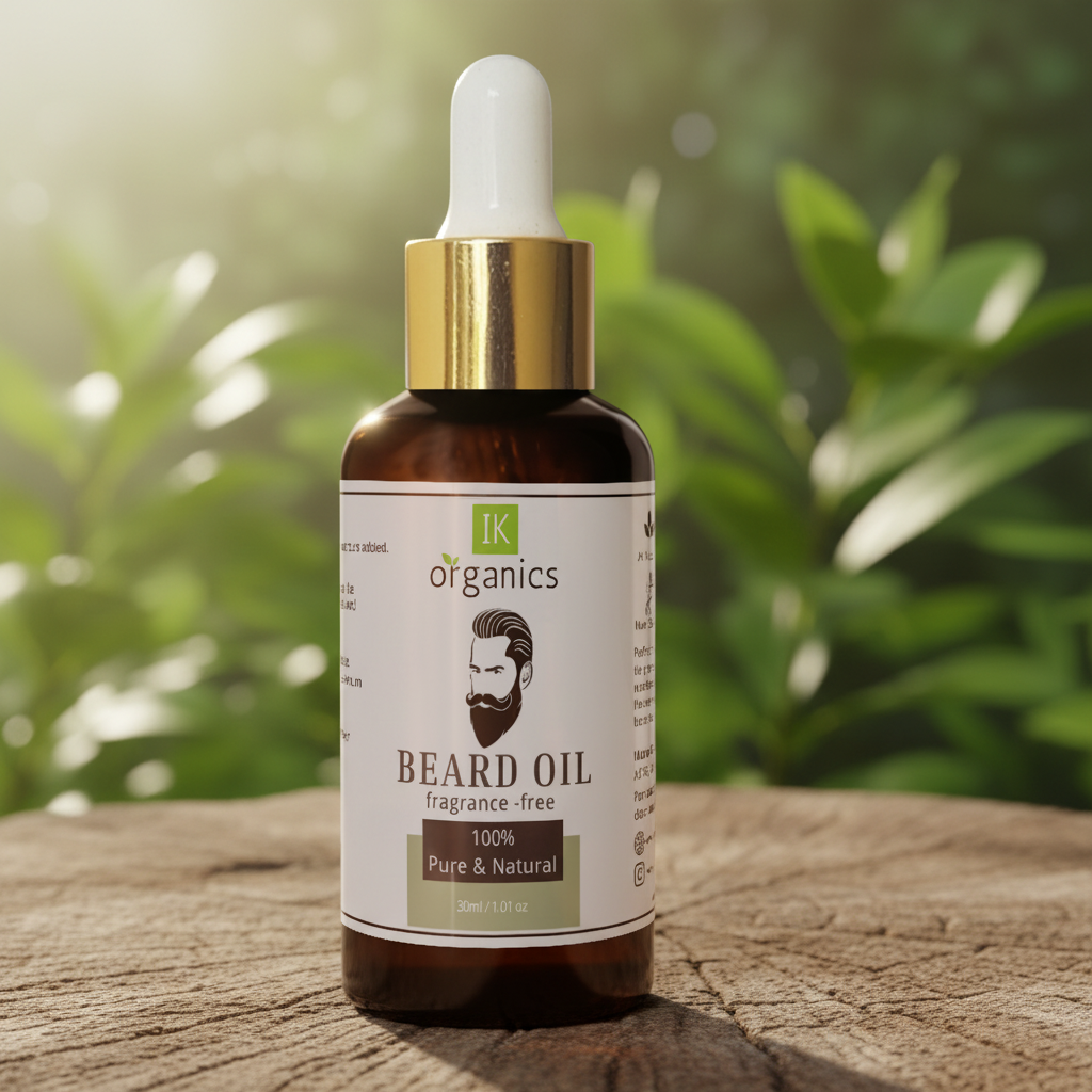 Beard Oil for Men Fragrance-Free
