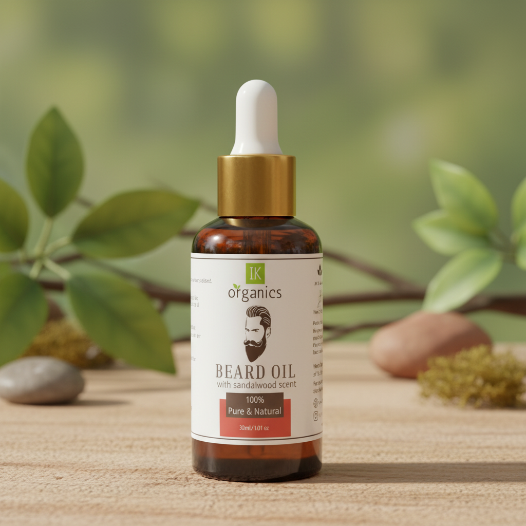 Beard Oil with Sandalwood Fragrance