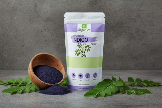 Indigo Powder (Wasma): The Natural Way to Achieve Dark Brown & Black Hair