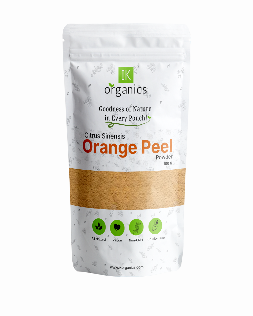 Oragnic Orange Peel Powder 100 gram